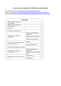 Schede Trasparenza Insegnamenti a.a. 2011-12