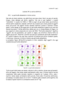 34 La carica elettrica