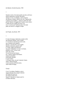 Roberto Carifi - poesie