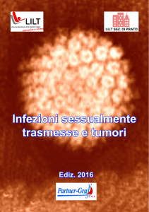 Infezioni sessualmente trasmissibili e tumori- PDF