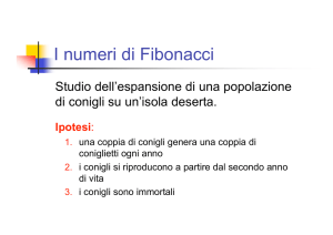 I numeri di Fibonacci
