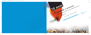 La stagione 2008-09 - Conservatorio della Svizzera Italiana