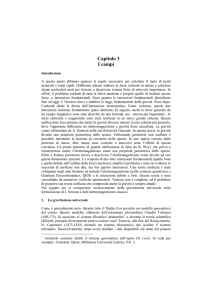 3.I Campi - Sezione di Fisica