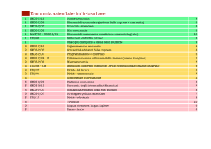 Economia aziendale: indirizzo base