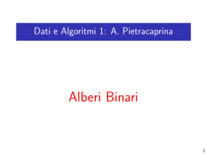 Alberi Binari