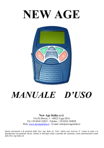 Visualizza il Manuale d`uso