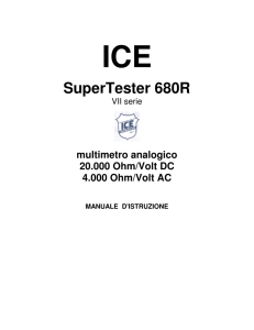 Manuale ICE 680R - MEGA Elettronica