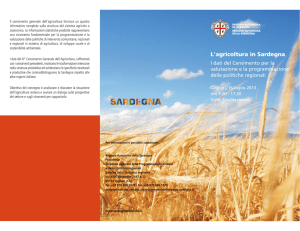 L`agricoltura in Sardegna