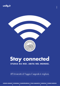 Stay connected - Università di Foggia