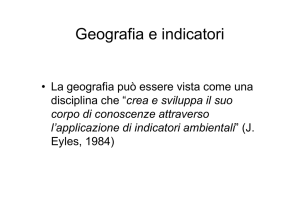 Geografia e indicatori
