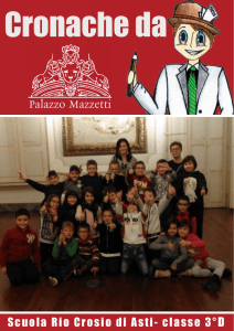 Scuola Rio Crosio di Asti- classe 3°D