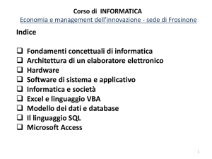 Microsoft Access - Roberto Fantaccione