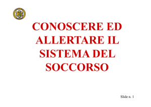 2010-10-28 Conoscere ed allertare il sistema di soccorso