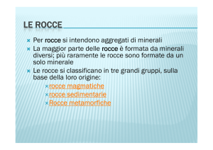 le rocce - Isola Museo