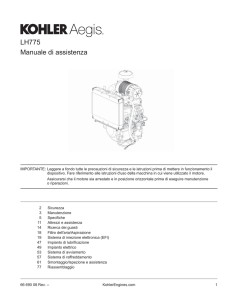 LH775 Manuale di assistenza