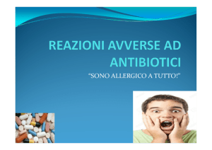 Dr.ALBANO reazioni avverse antibiotici