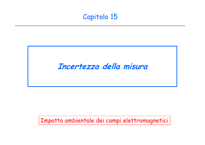 Incertezza della misura