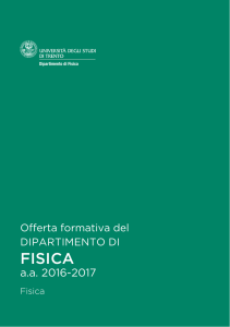 FISICA - Università di Trento