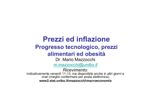 Prezzi ed inflazione