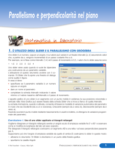 Parallelismo e perpendicolarita¡ nel piano
