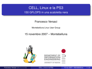 CELL, Linux e la PS3