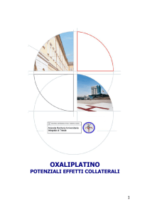 Oxaliplatino - Ospedali riuniti di Trieste