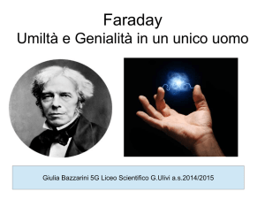 Faraday Umiltà e Genialità in un unico uomo