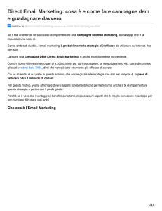 Direct Email Marketing: cosa è e come fare campagne dem e