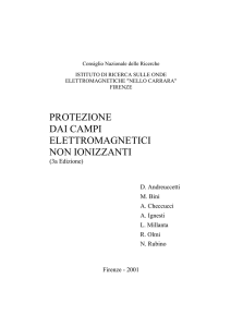 Protezione dai campi elettromagnetici non ionizzanti - Ifac-CNR