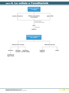 UNITÀ 4. Le cellule e l`ereditarietà