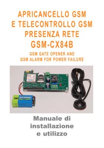 GSM-CX84B - EVR electronics