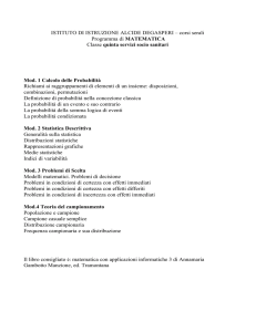 Matematica 5BS - Istituto Alcide Degasperi