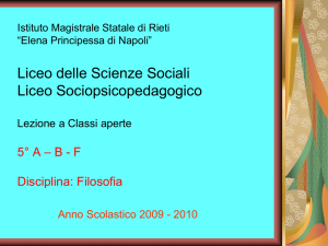 Bioetica a classi aperte - Elena Principessa di Napoli