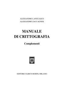 manuale di crittografia