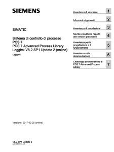 PCS 7 Advanced Process Library Leggimi V8.2 SP1 Update 2 (online)