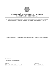 università degli studi di palermo facoltà di economia