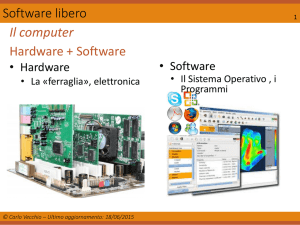 Software libero - Pagina personale di Carlo Vecchio