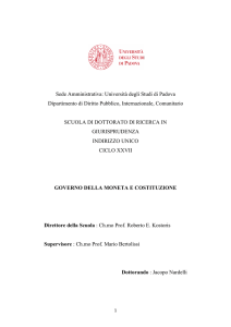 Documento PDF (Governo della moneta e Costituzione