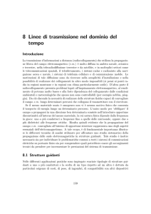 8 Linee di trasmissione nel dominio del tempo