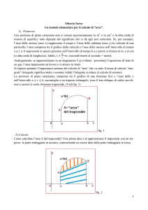 Ottavio Serra Un metodo elementare per il calcolo di “aree”. 1