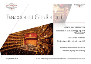 Racconti sinfonici - Accademia Teatro alla Scala