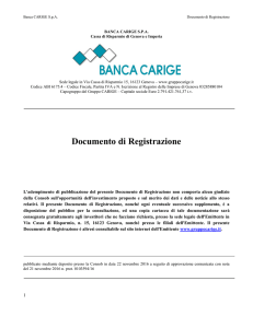 Documento di Registrazione