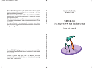 Manuale di Management per diplomatici