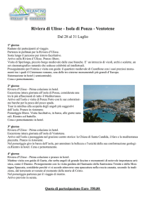 Riviera di Ulisse - Isola di Ponza - Ventotene