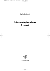 Epistemologia e clinica