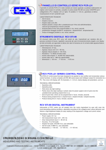 strumentazione di misura e controllo - CEA