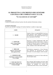 Itinerario genitori