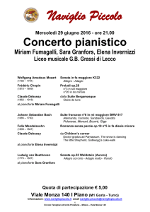 Programma - Naviglio Piccolo