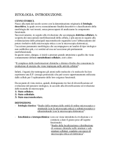 Appunti di Istologia