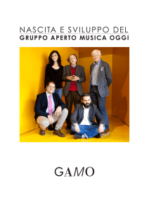 nascita e sviluppo del gamo